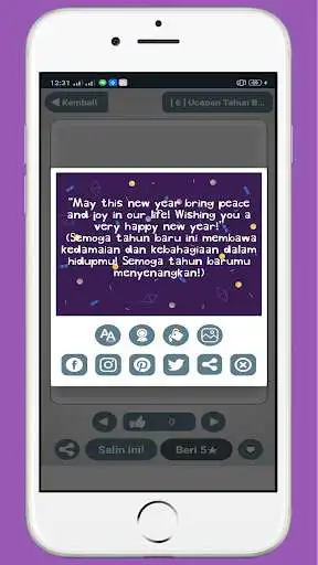 Play Ucapan Tahun Baru Kekinian  and enjoy Ucapan Tahun Baru Kekinian with UptoPlay