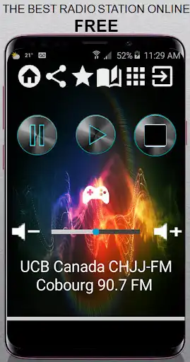 Play UCB Canada CHJJ-FM Cobourg 90.7 FM CA App Radio Fr