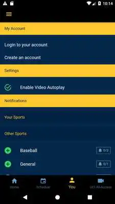 Play UCI Sports Front Row