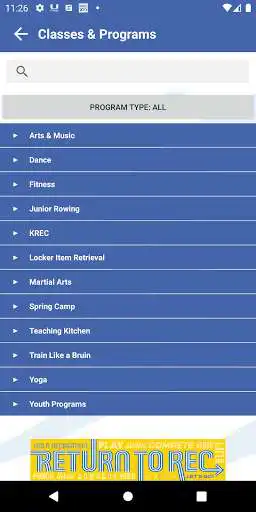 Play UCLA Recreation as an online game UCLA Recreation with UptoPlay