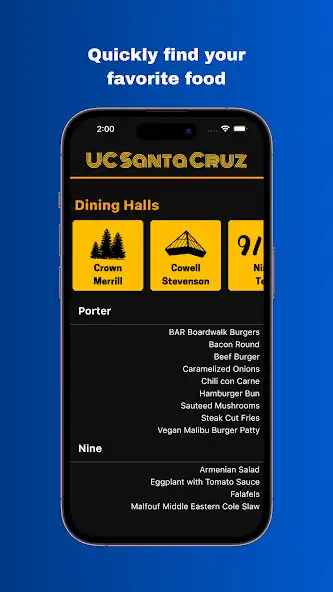 Play UCSC Menu as an online game UCSC Menu with UptoPlay
