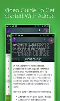 Play Udemy After Effects Course