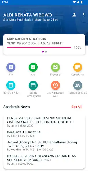 Play Udinus - Siadin Mobile as an online game Udinus - Siadin Mobile with UptoPlay