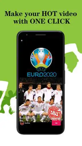 Play UEFA EURO 2020 & Go Denmark Video Maker  and enjoy UEFA EURO 2020 & Go Denmark Video Maker with UptoPlay