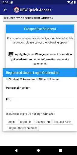 Play UEW Quick Access as an online game UEW Quick Access with UptoPlay