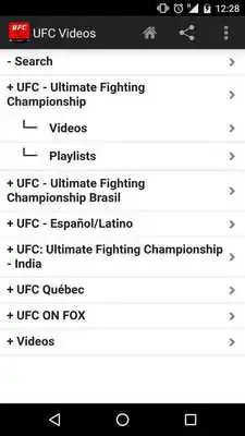 Play UFC Videos