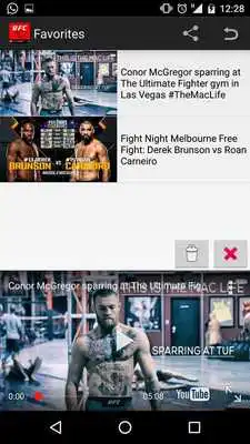 Play UFC Videos