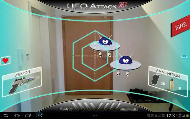 Play UFO Attack 3D Live LITE