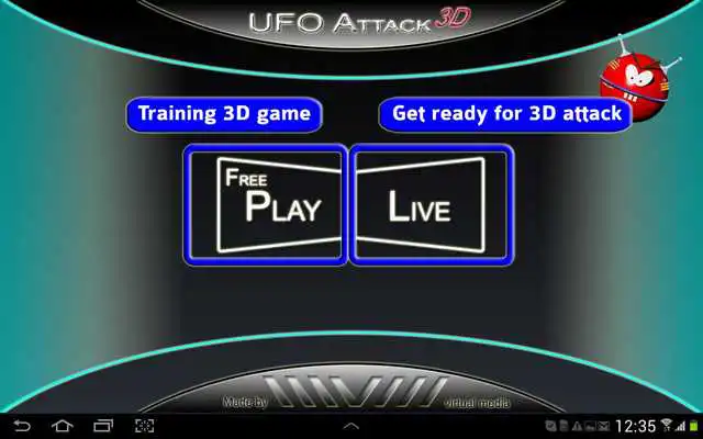 Play UFO Attack 3D Live LITE