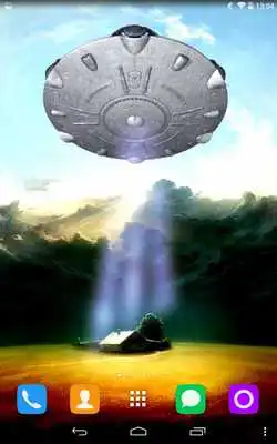Play UFO Live Wallpaper