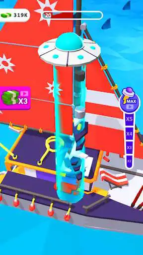 Play UFO Money: Crazy Flying Saucer as an online game UFO Money: Crazy Flying Saucer with UptoPlay