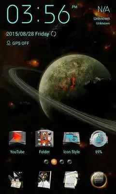 Play UFO Technology Launcher Theme