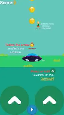 Play UFO - Up to the sky