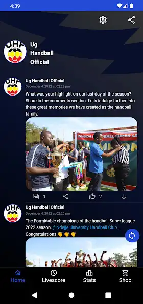 Play Uganda Handball Official  and enjoy Uganda Handball Official with UptoPlay