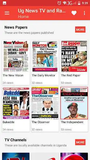 Play Uganda News TV and Radio - Breaking News as an online game Uganda News TV and Radio - Breaking News with UptoPlay