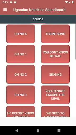 Play Ugandan Knuckles Soundboard