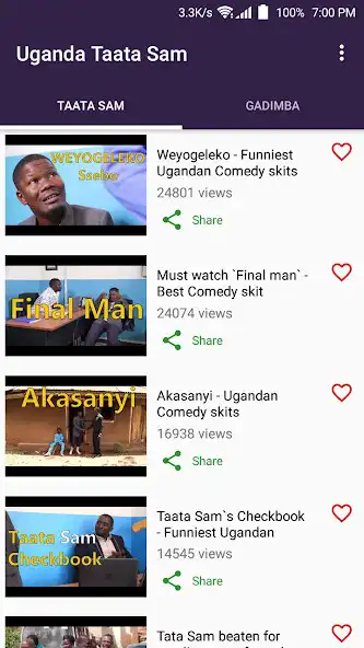 Play Uganda Taata Sam - Katusekemu Comedy Skits  and enjoy Uganda Taata Sam - Katusekemu Comedy Skits with UptoPlay
