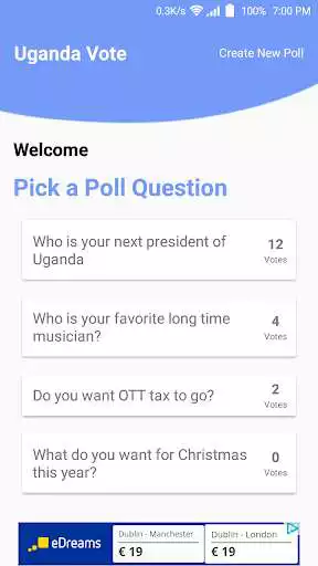 Play Uganda Vote - Take a Side  and enjoy Uganda Vote - Take a Side with UptoPlay