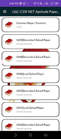 Play UGC-CSIR NET Aptitude Papers  and enjoy UGC-CSIR NET Aptitude Papers with UptoPlay