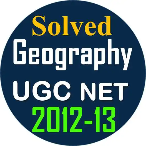 Play UGC Net Geography Solved Paper 2-3 10 papers 12-13 APK