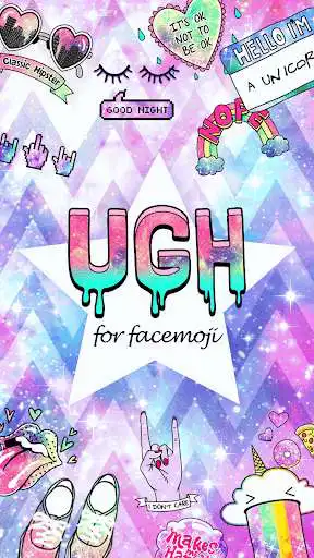 Play UGH Emoji for Facemoji