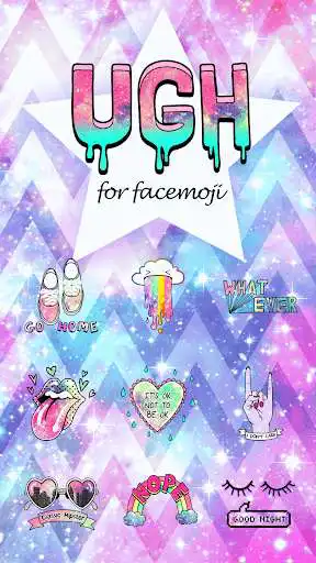 Play UGH Emoji for Facemoji