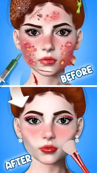 Play Ugly Face Makeover ASMR Makeup  and enjoy Ugly Face Makeover ASMR Makeup with UptoPlay