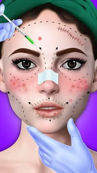 Play Ugly Face Makeover ASMR Makeup as an online game Ugly Face Makeover ASMR Makeup with UptoPlay