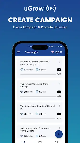 Play uGrow : Video Views for Views  and enjoy uGrow : Video Views for Views with UptoPlay