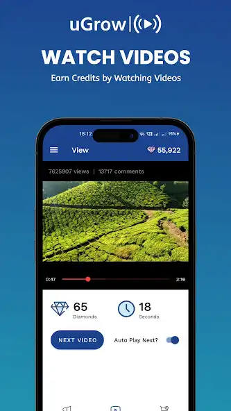 Play uGrow : Video Views for Views as an online game uGrow : Video Views for Views with UptoPlay