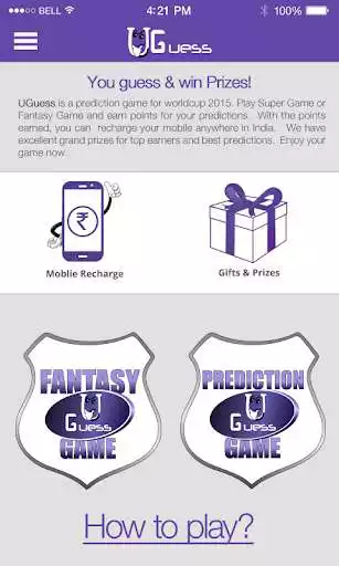 Play UGuess - Fantasy & Prediction as an online game UGuess - Fantasy & Prediction with UptoPlay