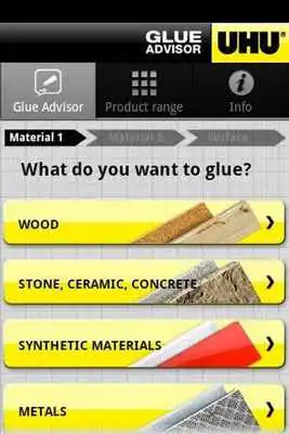 Play UHU Glue Advisor