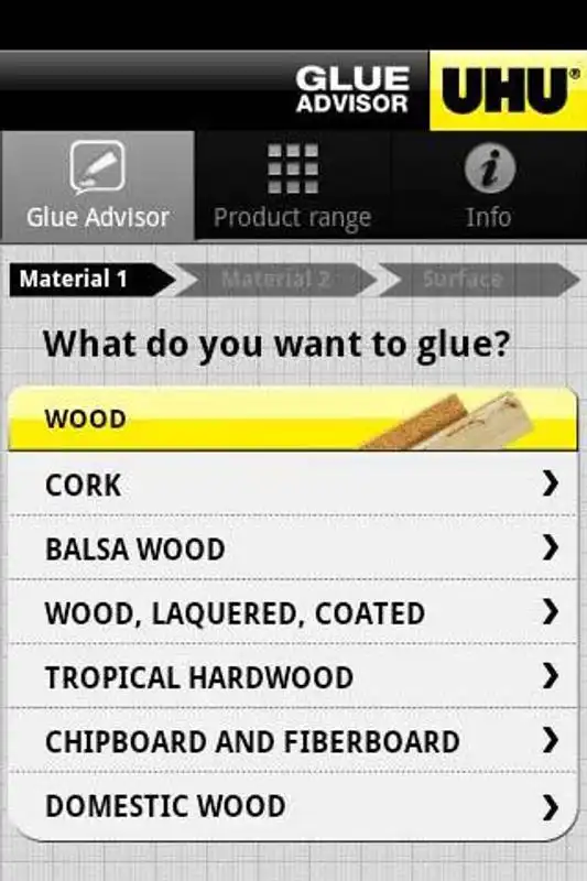 Play UHU Glue Advisor