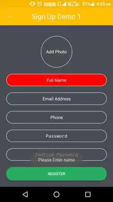Play UI Demo App Play UI Demo App