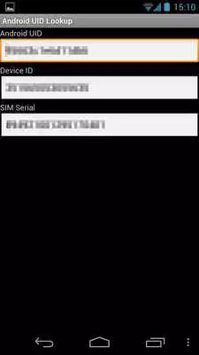 Play UID Lookup for Android