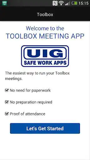 Play UIG Toolbox Meetings  and enjoy UIG Toolbox Meetings with UptoPlay
