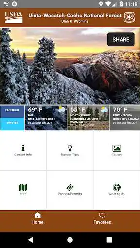 Play Uinta-Wasatch-Cache National Forest as an online game Uinta-Wasatch-Cache National Forest with UptoPlay