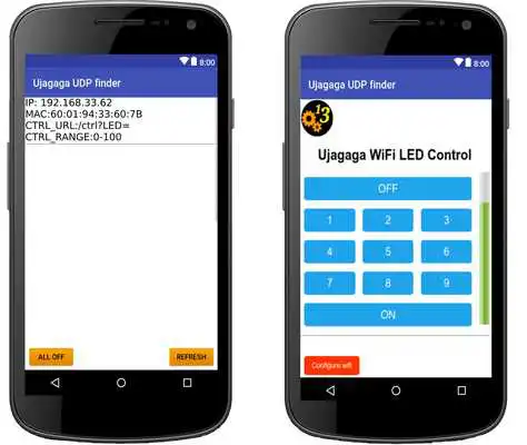 Play ujagaga UDP finder