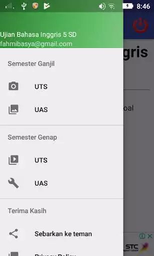 Play Ujian Bahasa Inggris 5 SD