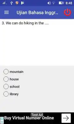 Play Ujian Bahasa Inggris 5 SD