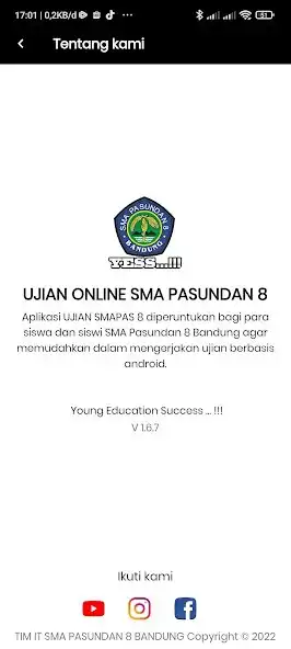 Play UJIAN SMA PASUNDAN 8 as an online game UJIAN SMA PASUNDAN 8 with UptoPlay