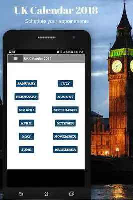 Play UK Calendar 2018 with holidays free Play UK Calendar 2018 with holidays free