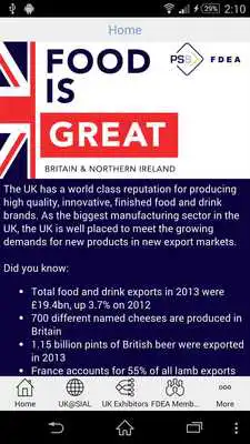 Play UK Food  Drink Exporters
