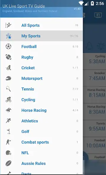 Play UK Live Sport TV Listings as an online game UK Live Sport TV Listings with UptoPlay