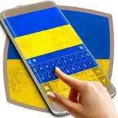 Free play online Ukrainian Keyboard Theme APK