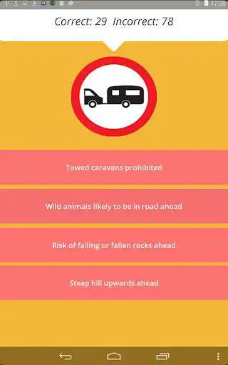 Play UK Road Signs: No Frills