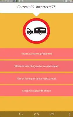 Play UK Road Signs: No Frills