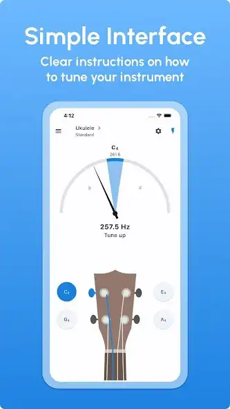 Play Ukulele Tuner - LikeTones as an online game Ukulele Tuner - LikeTones with UptoPlay