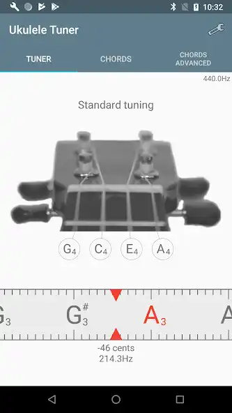 Play Ukulele Tuner Pro  and enjoy Ukulele Tuner Pro with UptoPlay