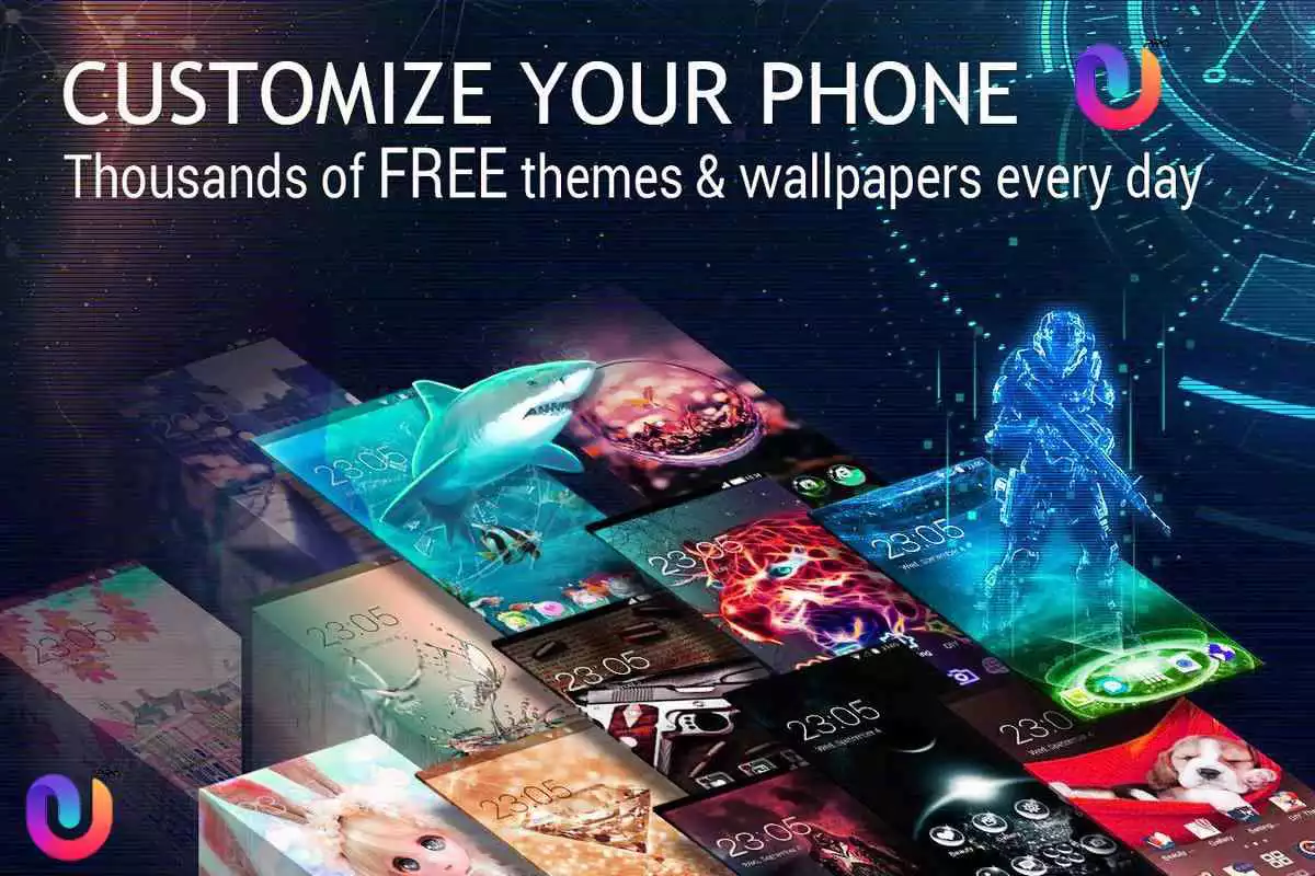 Play U Launcher 3D PRO – Free Themes , Cool Wallpaper